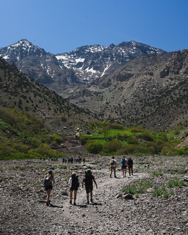 7 days toubkal trek high atlas mountains amazing walk around toubkal