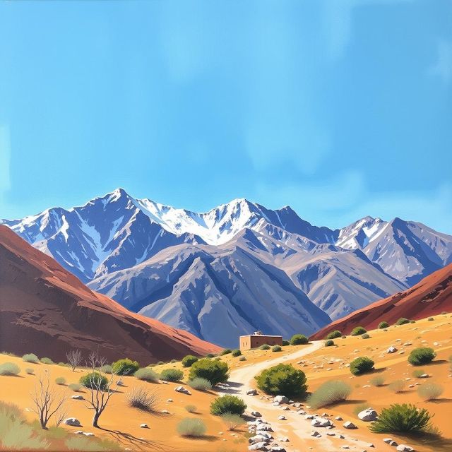 6 DAYS TOUBKAL CIRCLE TREKS FROM IMLIL LAC D’IFNI TOUBKAL AMSOUZART