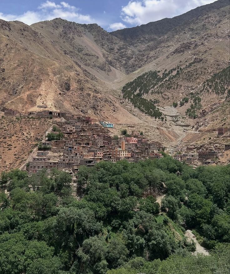 atlas hiking routes morocco